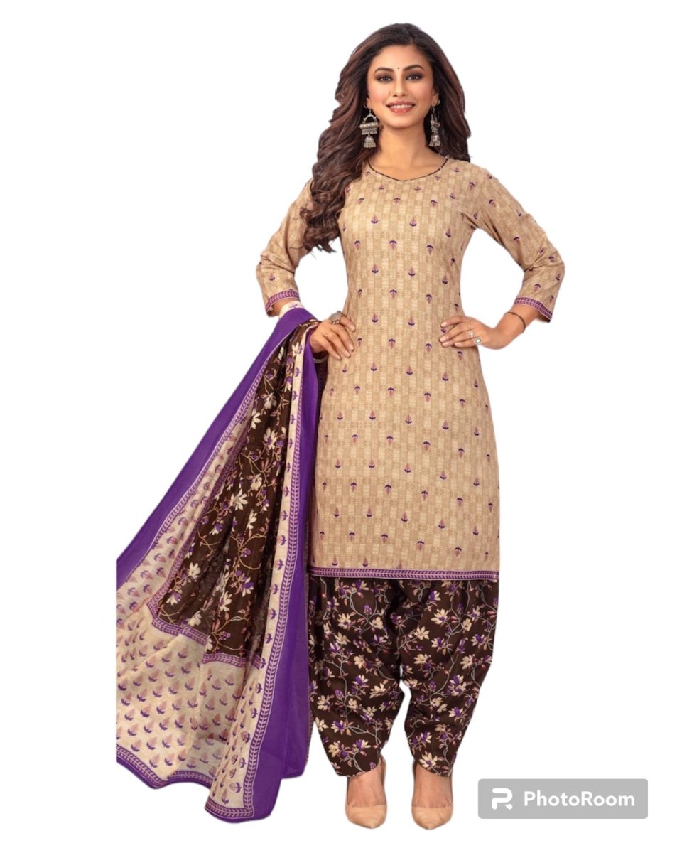 Charm Pure Cotton Print Suit Set - Stylish Attire