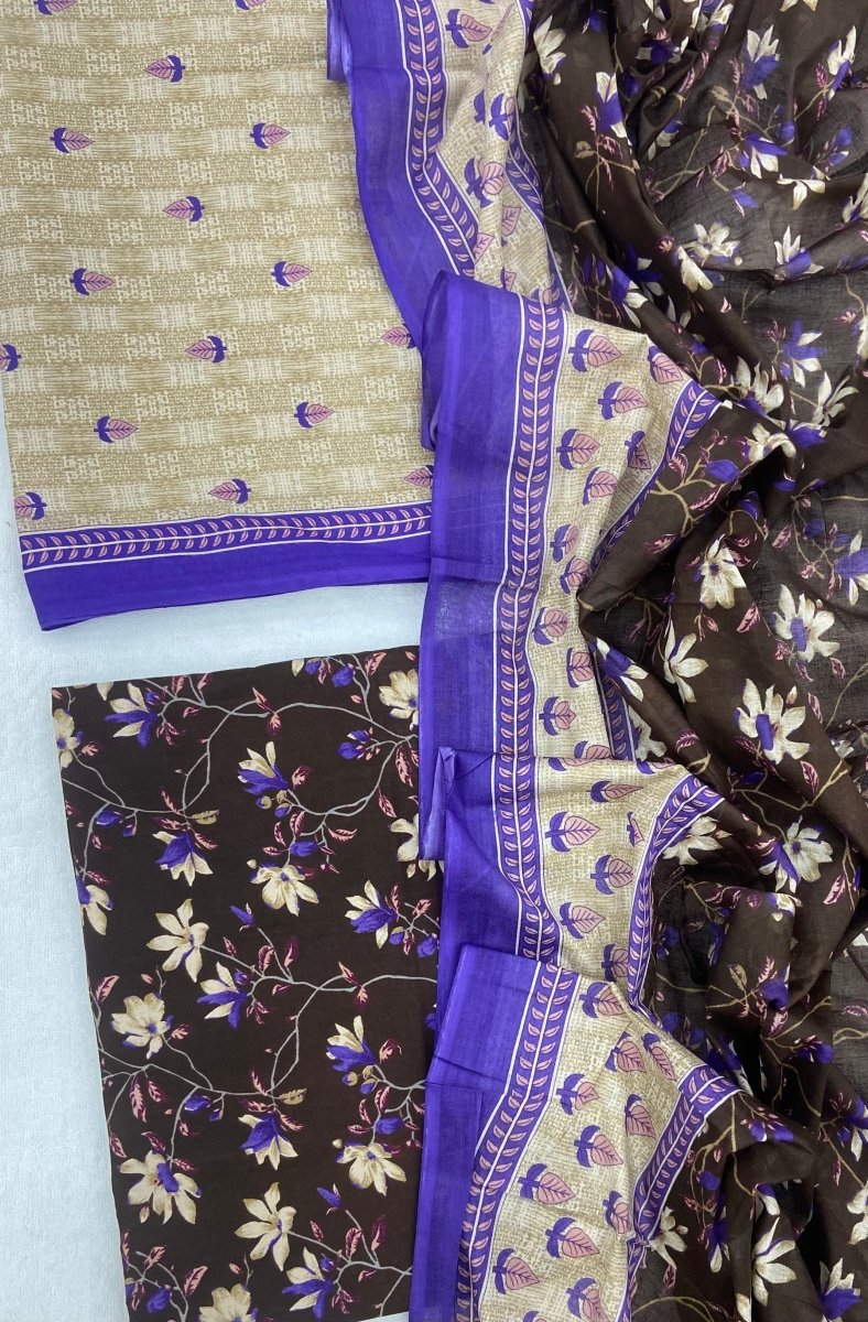 Charm Pure Cotton Print Suit Set - Stylish Attire